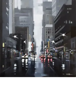 Dark Days - Canvas - With slip