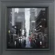 Dark Days - Canvas - Grey Framed