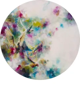 Dawn (Doves) - Small - Mounted