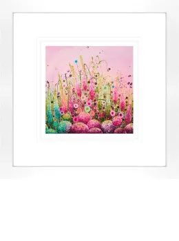 Delicate Splendour - Limited Edition - White Framed