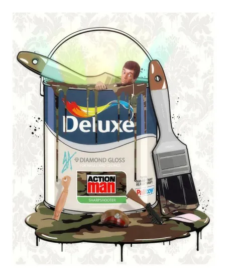 Deluxe Paint Can - Action Man