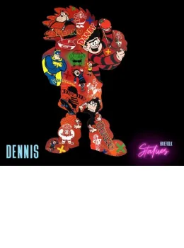 Dennis (XL) - Original - Wall Sculpture - With Wall Fittings