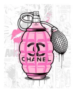 Designer Grenades - Chanel Perfume - Mounted