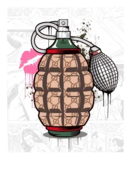 Designer Grenades - Gucci Perfume - Mounted