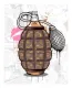 Designer Grenades - Louis Vuitton Perfume - Mounted