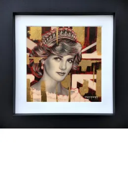 Diana - Original - Black Framed