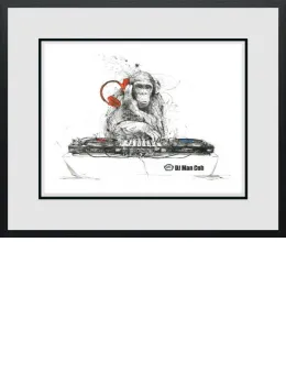 DJ Man Cub - Black Framed
