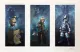 Dr. Who Triptych - Mounted