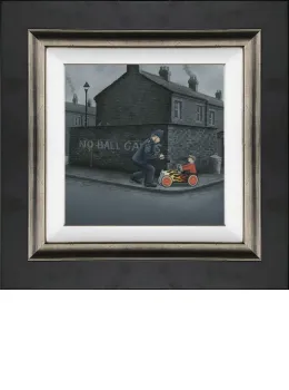 Driving Licence Please Sir! - Canvas - Framed