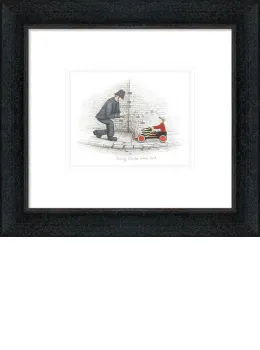 Driving Licence Please Sir! - Sketch - Framed