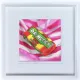 Drumstick - Paper - White Framed