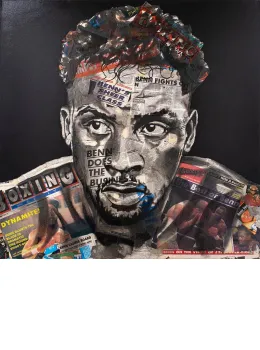 Dynamite - Nigel Benn - Mounted