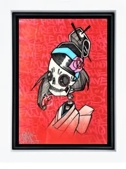 East Meets West II - Original - Framed