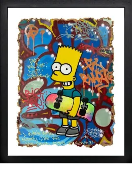 Eat My Dust, Cust Eaters  - Original - Black Framed