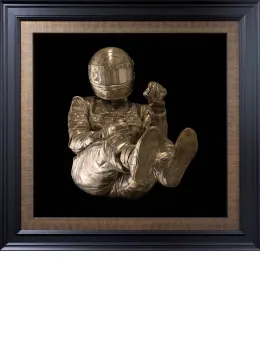 Eau Rouge - 3D Lenticular (Ayrton Senna) - Black Framed