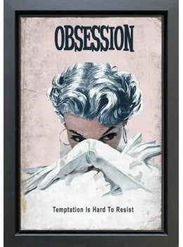 Obsession - Original - Black Framed