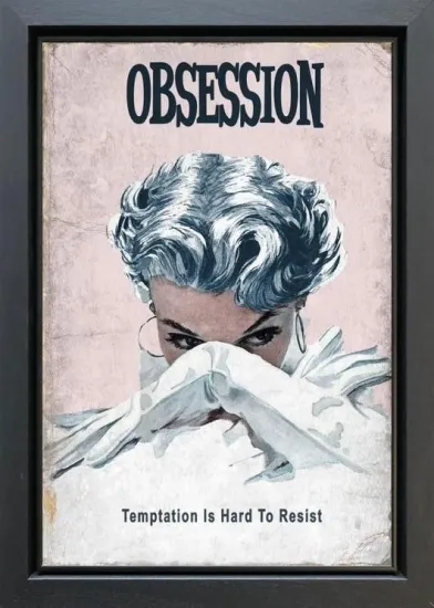 Obsession - Original - Black Framed