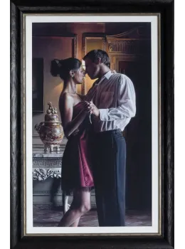 Elegance 106 - Canvas - Black Framed