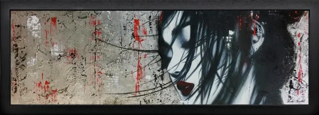 Geisha Dream - Original - Black Framed