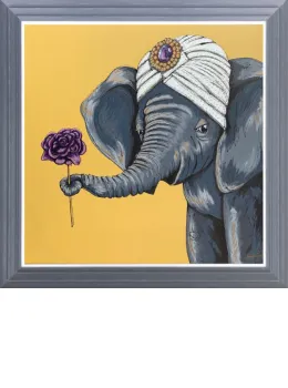 Elephant Parade - Original - Dark Grey Framed