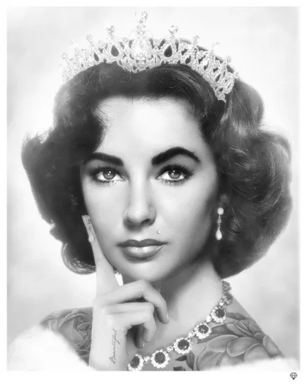 Elizabeth Taylor (Black & White) Elizabeth Taylor (Black & White)