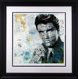 Elvis - Black Framed