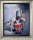 English Rose - On Aluminium - Silver Framed