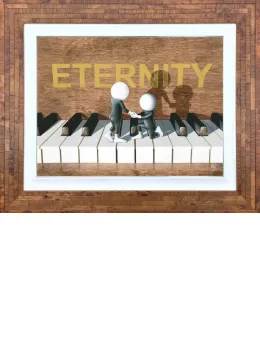 Eternity - 3D High Gloss Resin - Framed