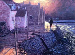 Evening Light Crovie - Canvas - Board Only