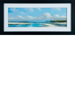 Evening Stroll - Original - Black Framed