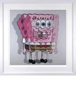 F Is For Friends - White Framed