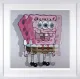 F Is For Friends - White Framed