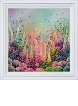 Fairytale Romance - Original - White Framed