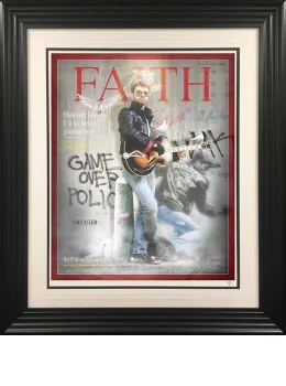 Faith - Magazine Cover - Artist Proof Black Framed