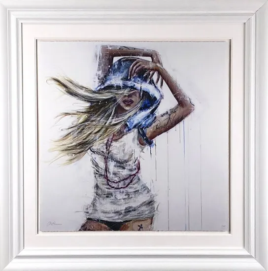 Fear Nothing - White Framed