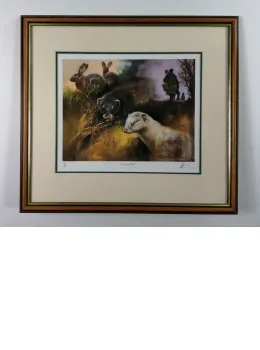 Ferreting Around - Brown Framed