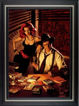 Fifty-To-One - Canvas - Black Framed