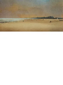 Figures On A Shore II - Print only
