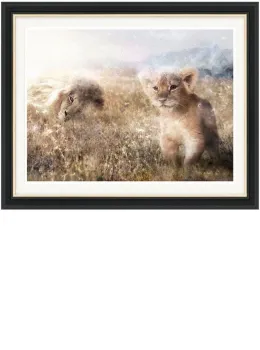 Find Your Way - The Lion King - Framed