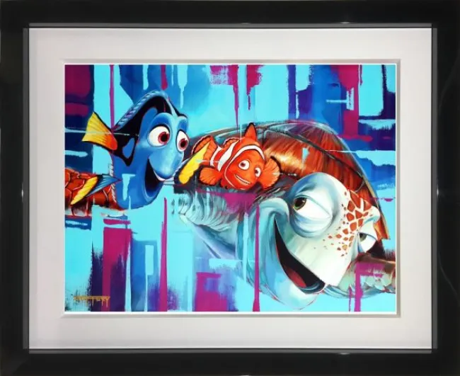 Finding Nemo - Original - Black Framed Finding Nemo - Original - Black Framed