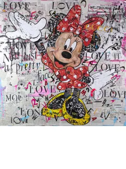First Love - Minnie - Mounted