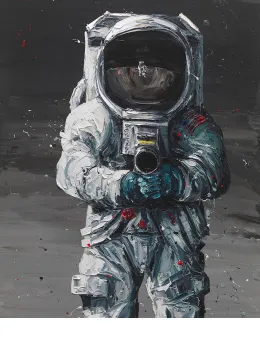 First Man - Mounted