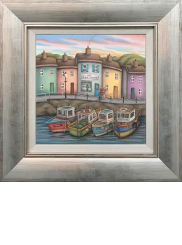 Fish And Chips - Framed
