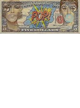 Five Dollars - Mounted