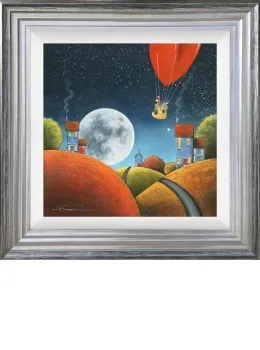 Fly Me To The Moon - Framed