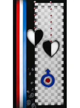 For The Love Of Mod - Black Framed