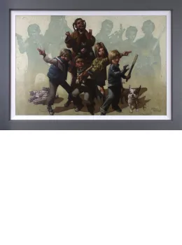 Force It - Canvas - Framed