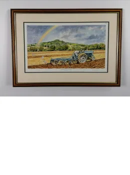 Ford Pre-Force 5000 Super Major - Dark Wood Framed