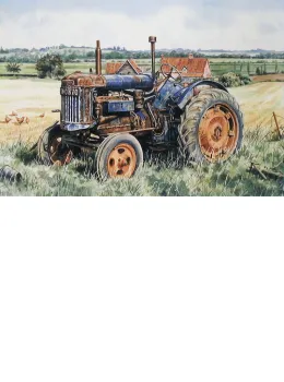 Fordson Major E27N At Grove Farm - Mounted
