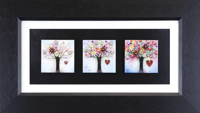 Love Grows (2022) - Original - Black Framed